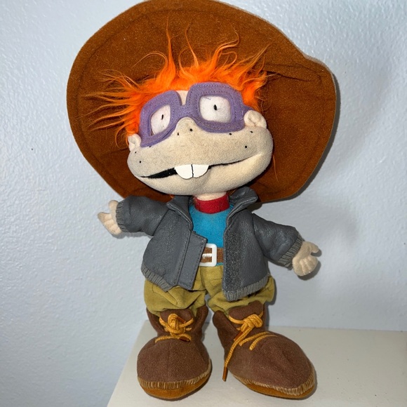 Vintage 1998 Rugrats Chuckie Plush Doll - Picture 2 of 4